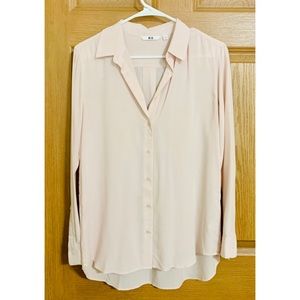 Uniqlo Blush Pink Shirt